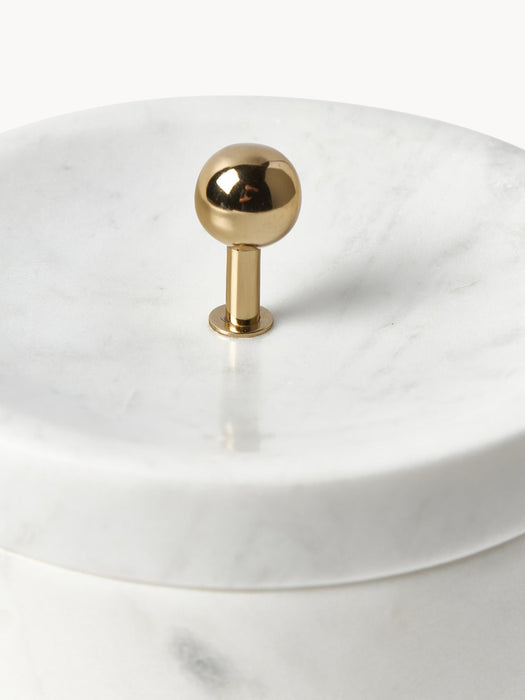 Selina Marble Jewellery Box with Lid