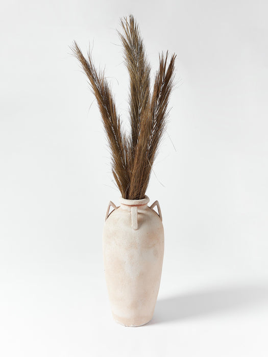 Floor Vase Liah with Sand Finish H 70 cm