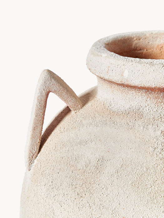 Floor Vase Liah with Sand Finish H 70 cm