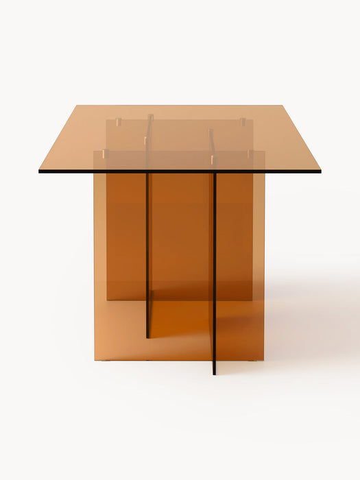 Anouk Glass Dining Table, 180 X 90 cm