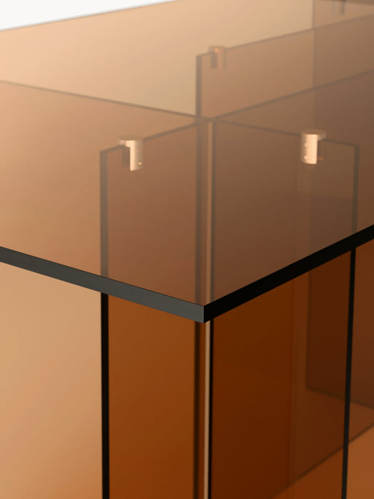 Anouk Glass Dining Table, 180 X 90 cm