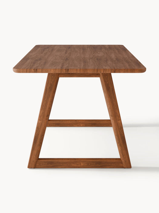 Nik Oak Wood Dining Table, in various sizes