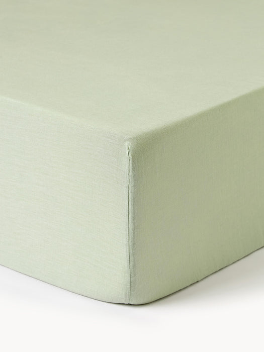 Fitted Sheet Airy Washed Linen