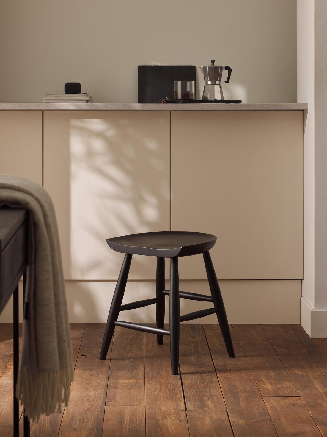 Nino Mango Wood Stool