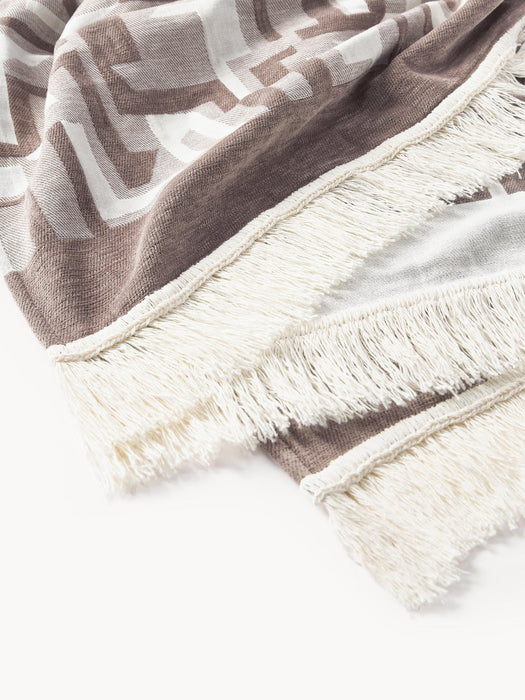 Fran Throw with Fringes