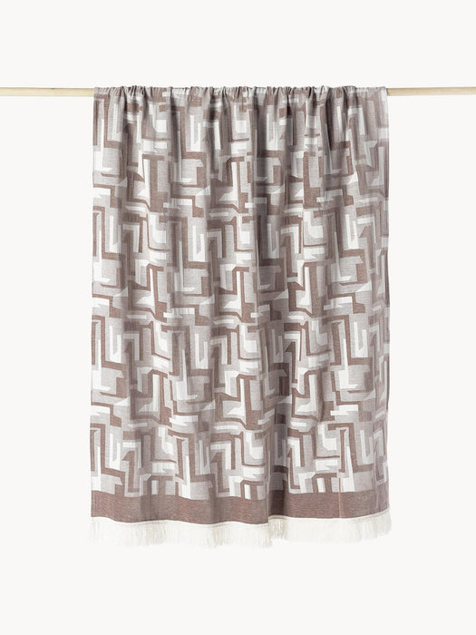 Fran Throw with Fringes