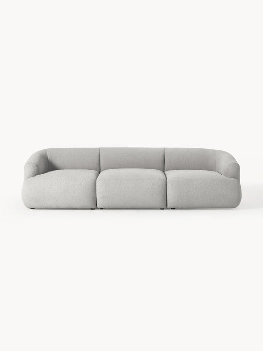 Modular Boucl Sofa Sofia 3-seater