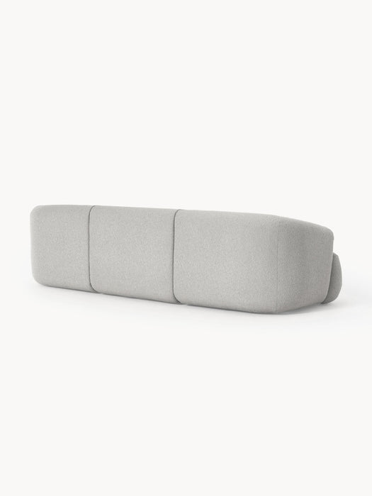 Modular Boucl Sofa Sofia 3-seater