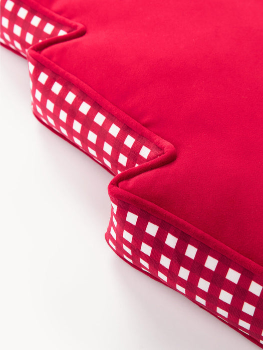 Ziva Velvet Christmas Tree Decorative Cushion