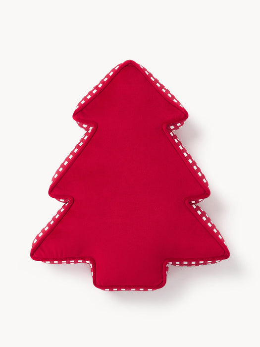 Ziva Velvet Christmas Tree Decorative Cushion