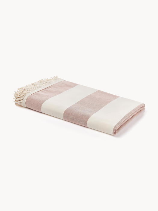 Striped Hammam Towel Priya with Fringes