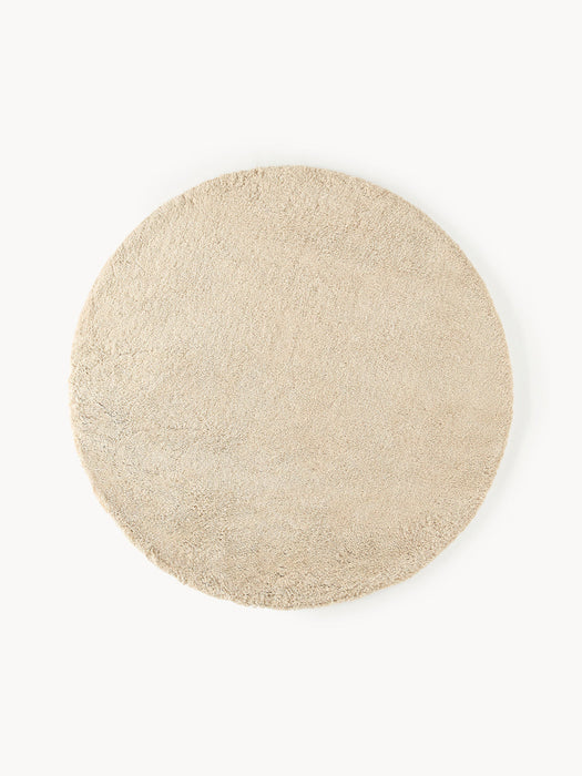 Leighton Round Fluffy High-Pile Rug