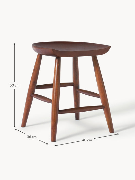 Mango Wood Stool Nino