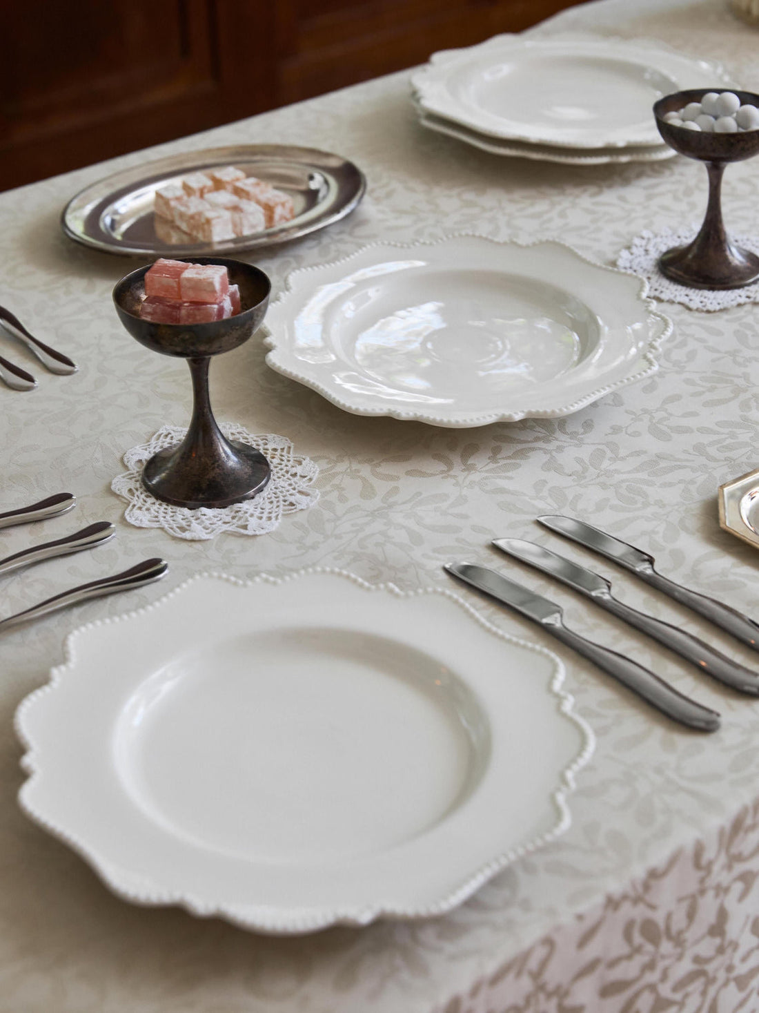 Grace Porcelain Tableware Set, 4 People, Set of 12