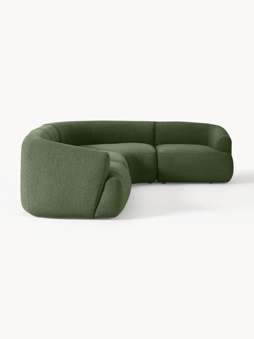 Modular Boucl Corner Sofa Sofia 4-seater