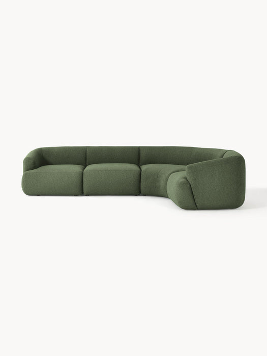 Sofia Modular Bouclé Corner Sofa (4-seater)