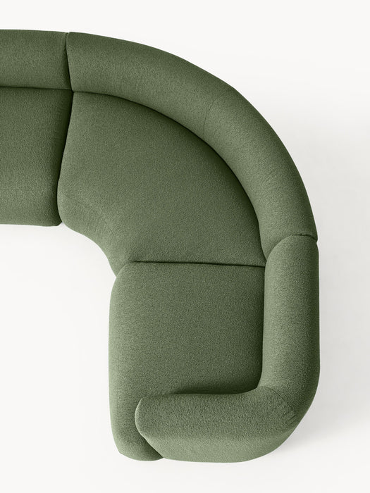 Modular Boucl Corner Sofa Sofia 4-seater