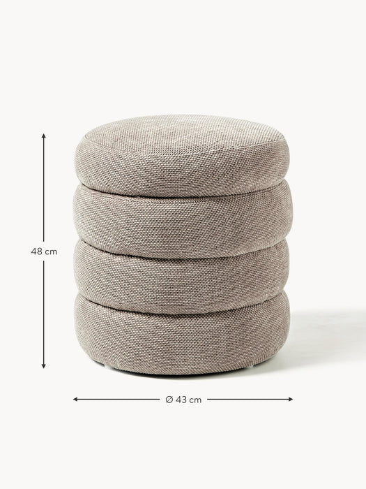 Pouffe Alto with Storage Space
