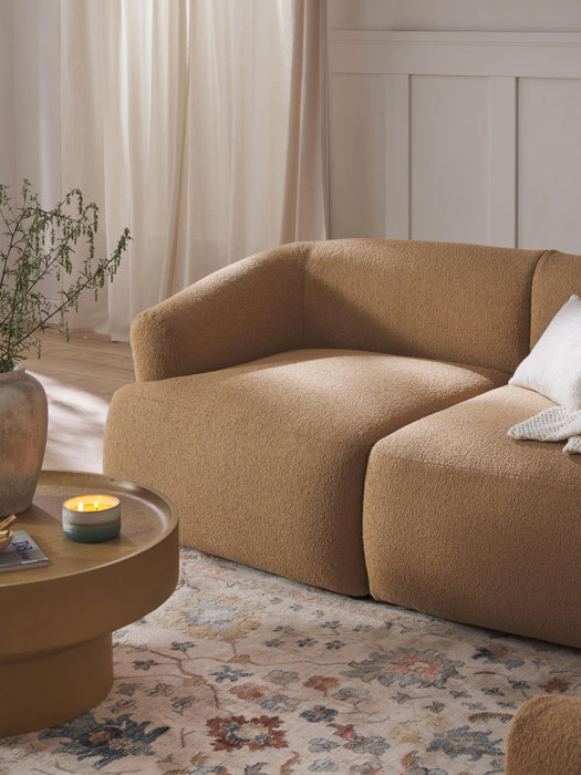 Modular Boucl Sofa Sofia 2-seater