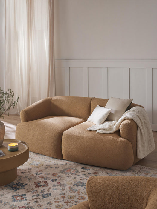 Modular Boucl Sofa Sofia 2-seater
