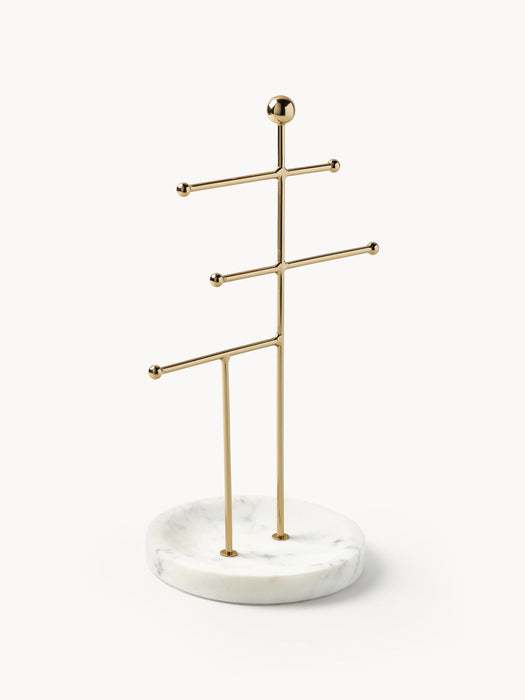 Selina Jewellery Holder with Marble Base