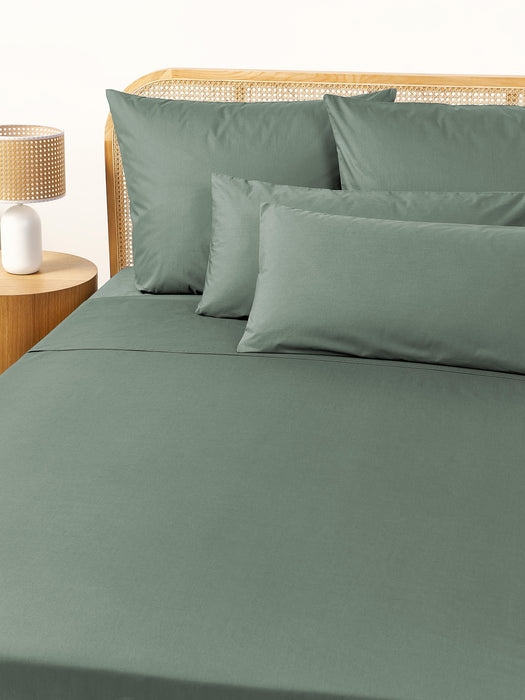 Cotton Percale Bed Sheet Elsie