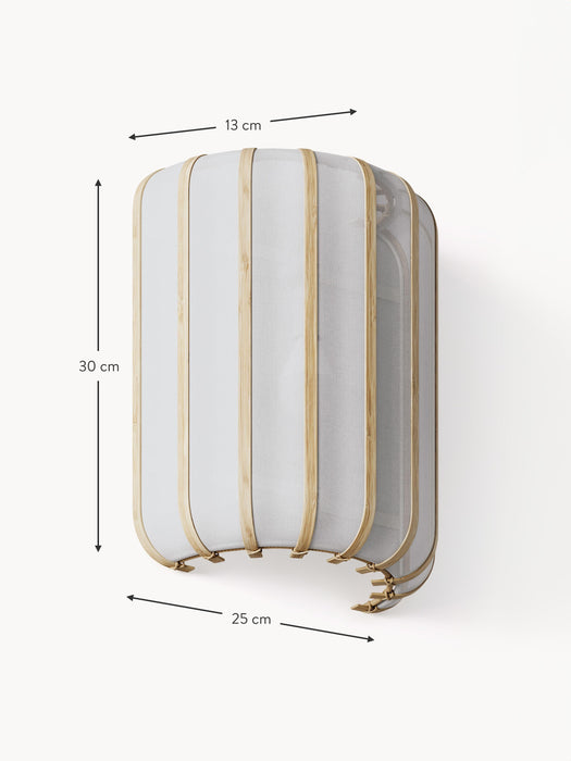 Bamboo Wall Lamp Salma
