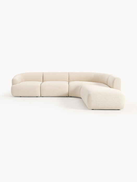 Sofia Modular Bouclé Corner Sofa (4-seater)