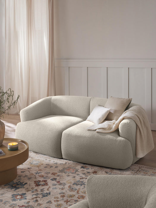 Modular Boucl Sofa Sofia 2-seater