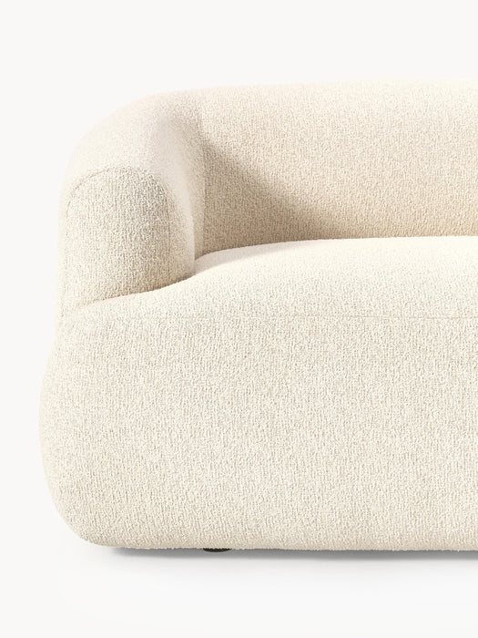 Modular Boucl Sofa Sofia 2-seater