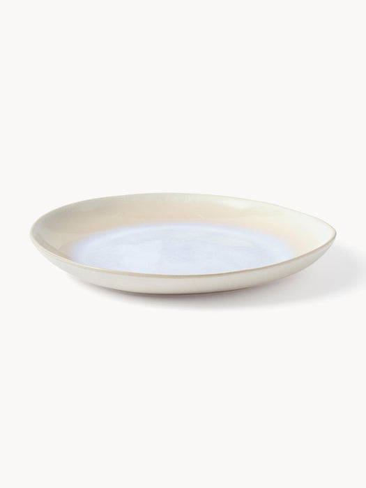 Handmade Reactive Glaze Tableware Set Alcina 4 people Set of 12