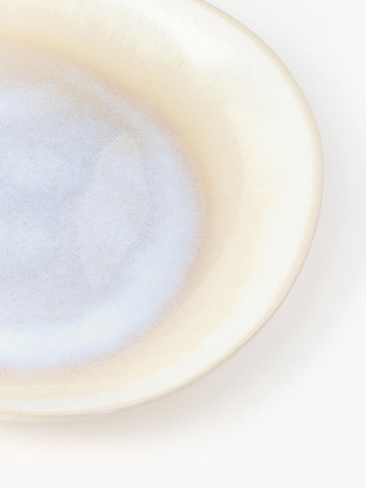 Handmade Reactive Glaze Tableware Set Alcina 4 people Set of 12