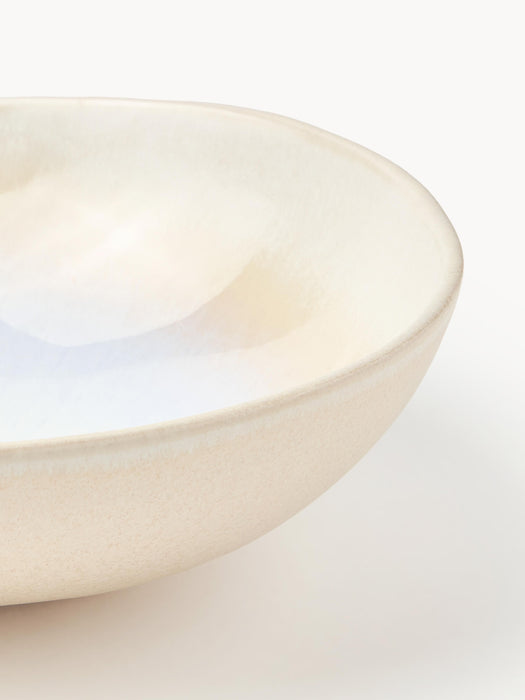 Handmade Reactive Glaze Tableware Set Alcina 4 people Set of 12
