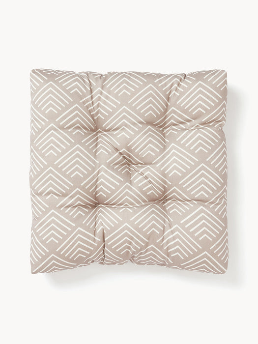 Milano Outdoor Seat Cushion with Graphic Pattern