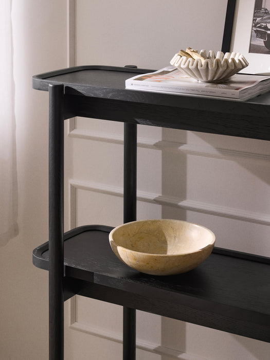 Low Wooden Shelving Unit Libby