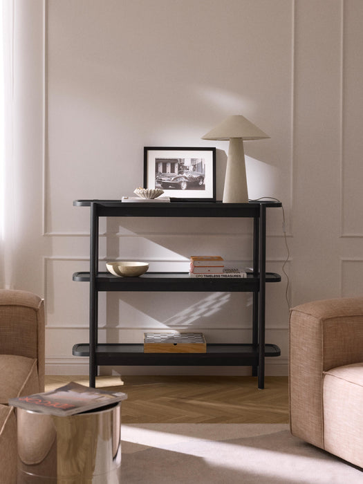 Low Wooden Shelving Unit Libby