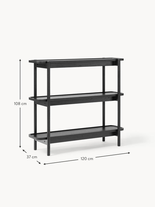 Low Wooden Shelving Unit Libby