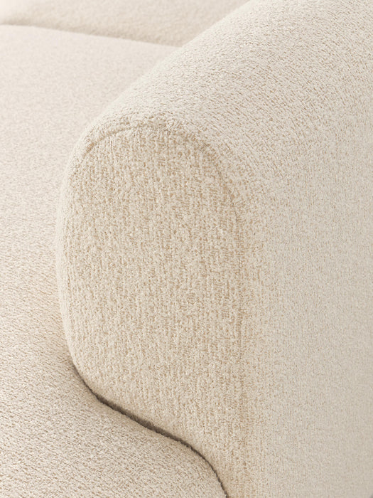 XL Modular Boucl Corner Sofa Sofia
