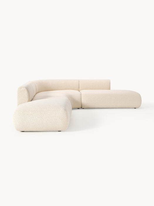 XL Modular Boucl Corner Sofa Sofia