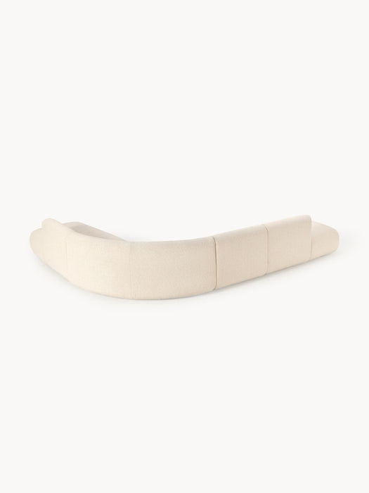 XL Modular Boucl Corner Sofa Sofia