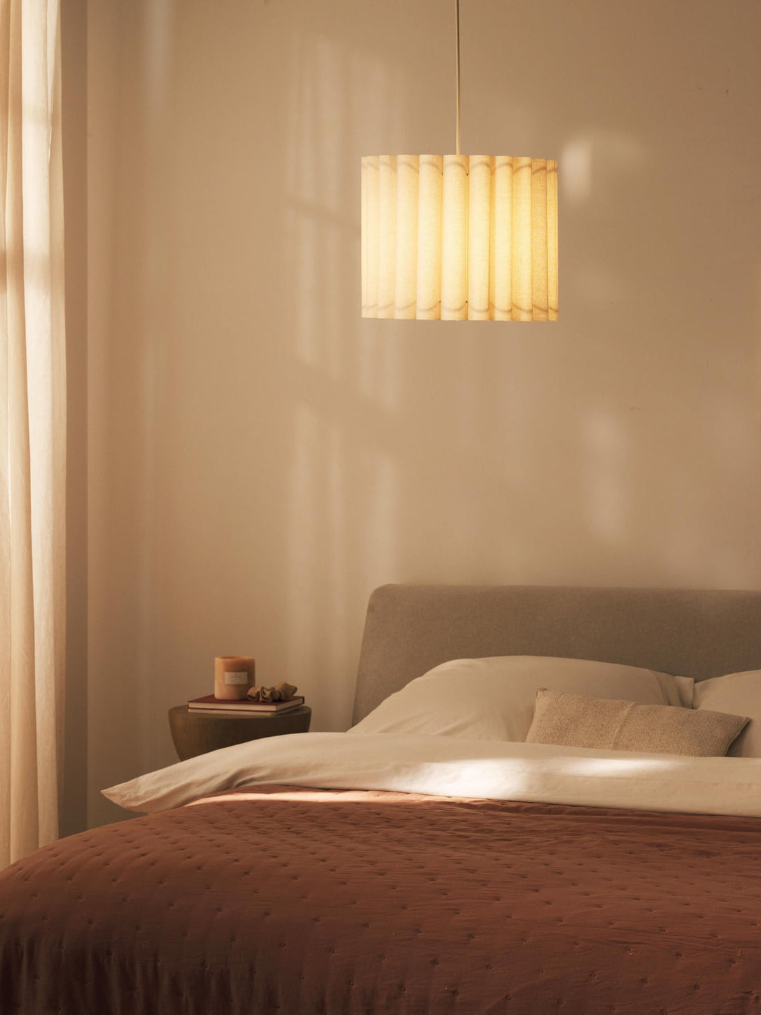 Lucina Linen Pendant Light