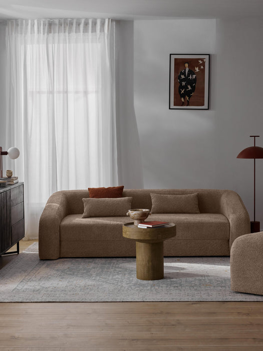 Teddy Boucl Sofa Bed Eliot 3-seater