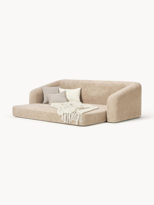 Eliot Teddy BouclÃ© Sofa Bed (3-seater)