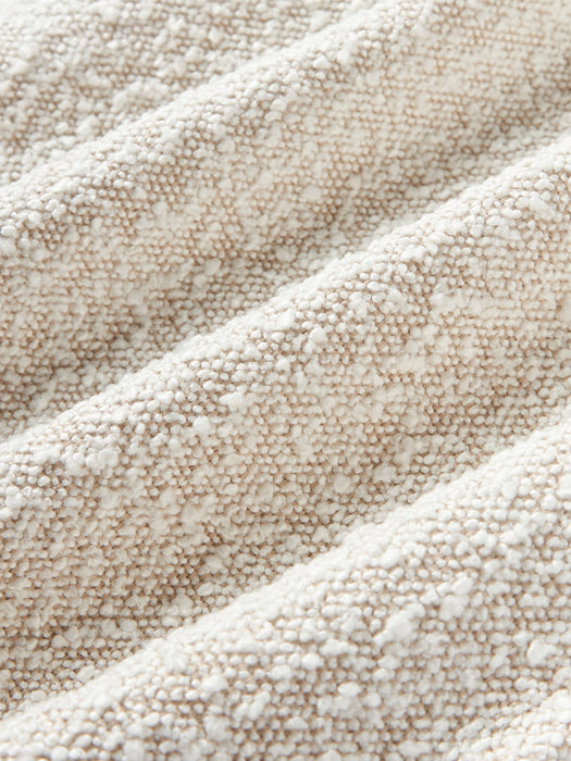 Lennon Large Bouclé Sofa Cushion, 50 x 80 cm