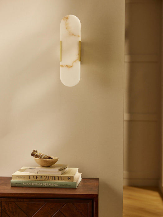 Marble Effect Wall Lamp Galene