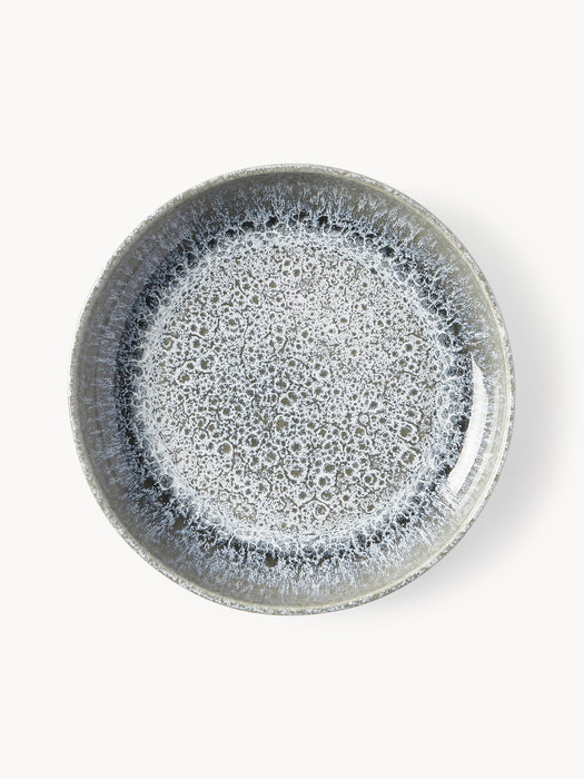 Handmade Tableware Set Pam with Reactive Glaze 4 People Set of 12