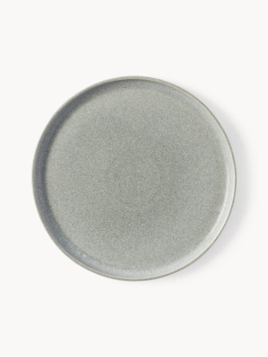 Pam Handmade Tableware Set with Reactive Glaze, 4 People, Set of 12