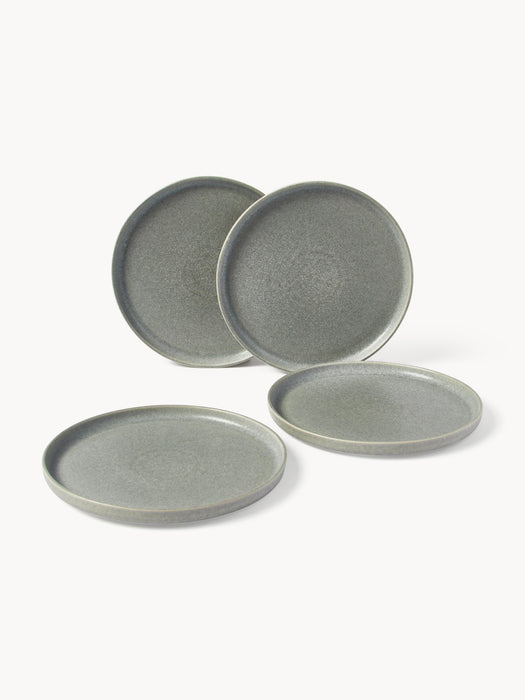 Handmade Tableware Set Pam with Reactive Glaze 4 People Set of 12