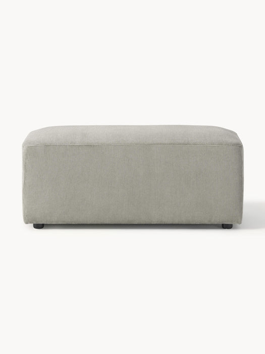 Corduroy Ottoman Melva W 99xD 42 cm