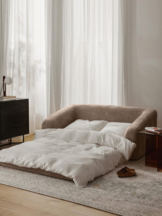 Teddy Boucl Sofa Bed Eliot 2-seater